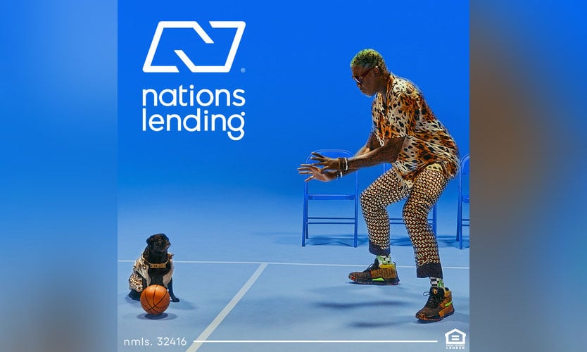 Nations Lending features NBA Legend Dennis Rodman in new ad