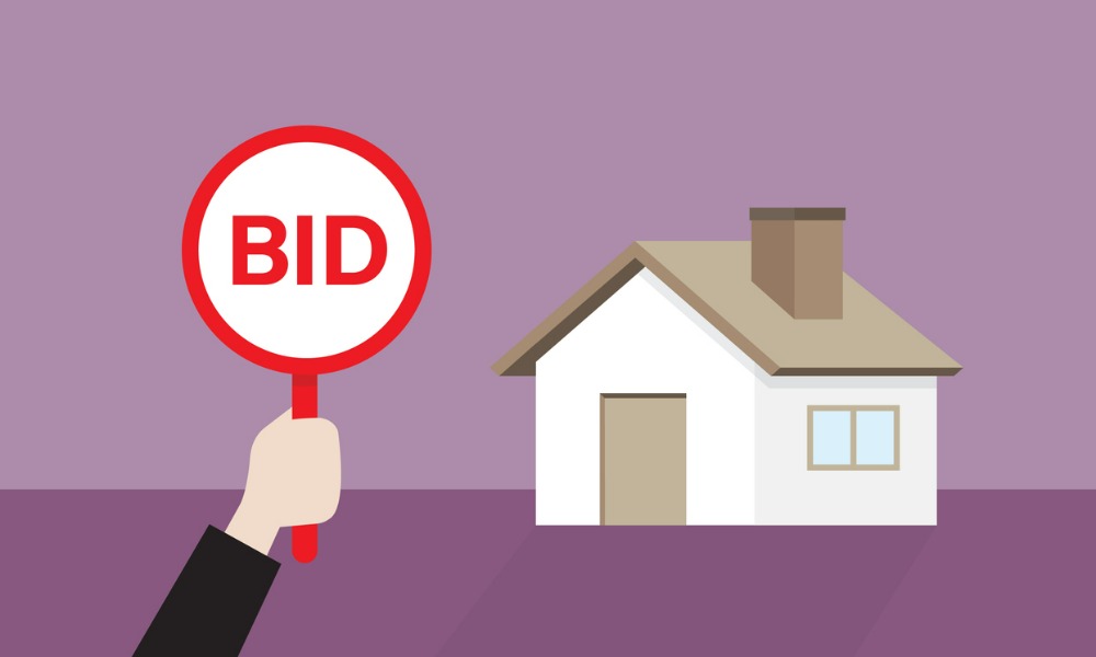 Home bidding war rate drops to seven-month low this summer