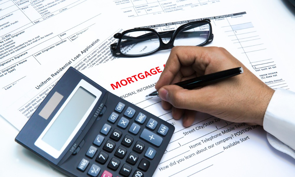 What caused mortgage applications to drop this week?