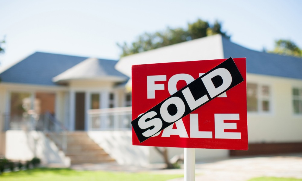 How are existing-home sales performing amid a rising-rate environment?