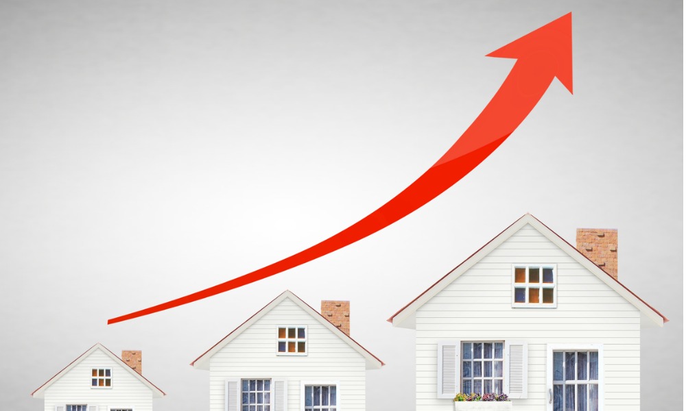 US home prices hit new high, but growth slows down