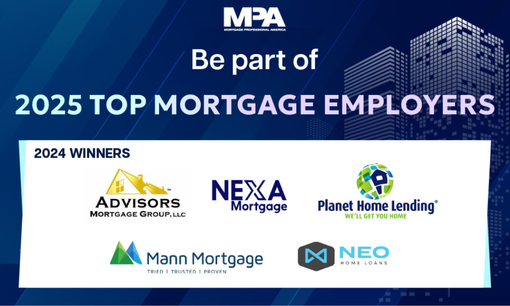 Last chance to be named a Top Mortgage Employer in 2025