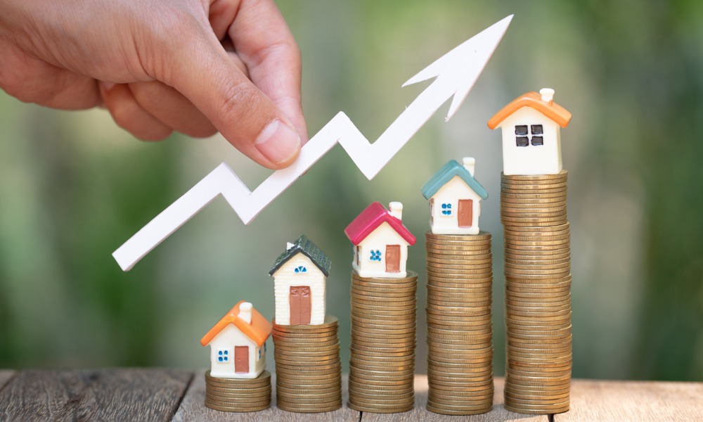 Rising new home prices push annual growth rate higher
