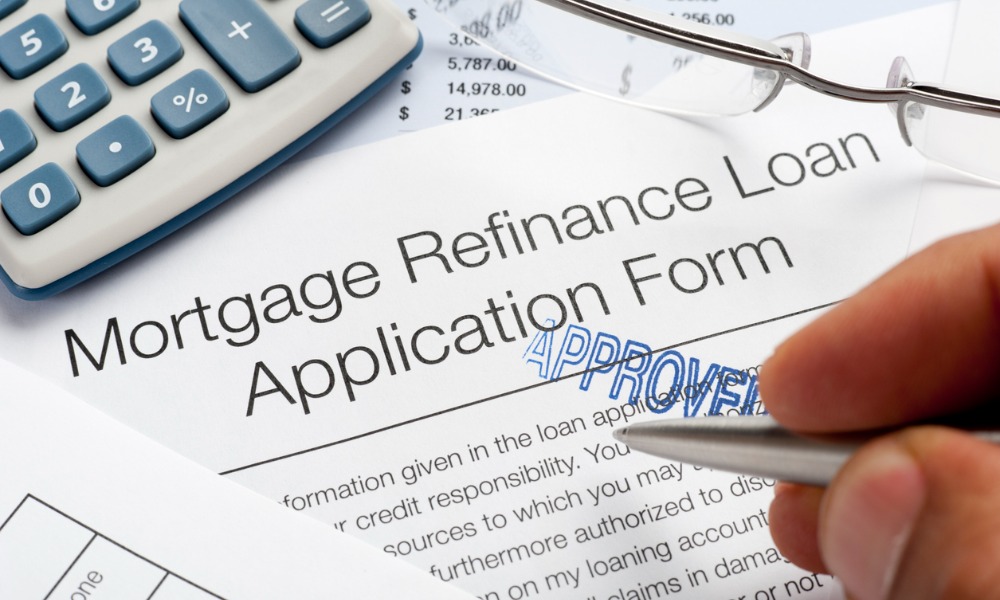 Refinance application activity picks up momentum