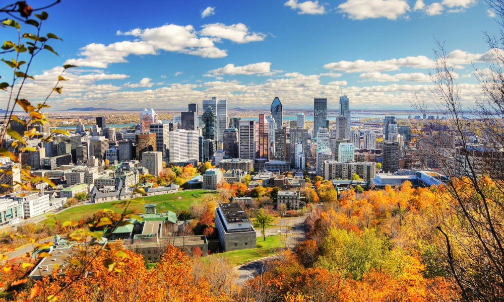 How did the Montreal market fare in October?