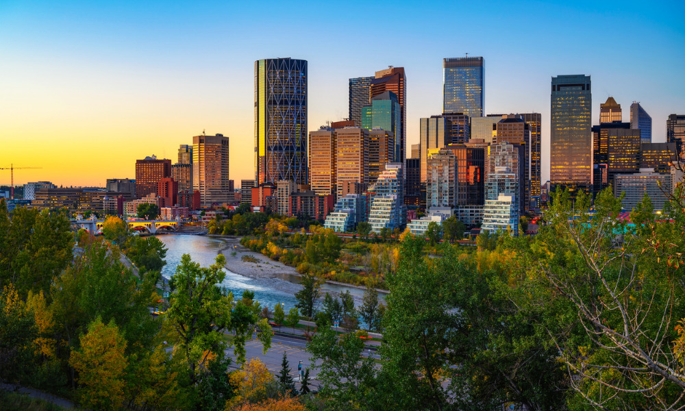How did the Calgary housing market defy national trends?