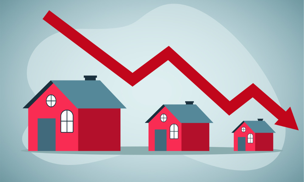 Annual pace of housing starts plummets