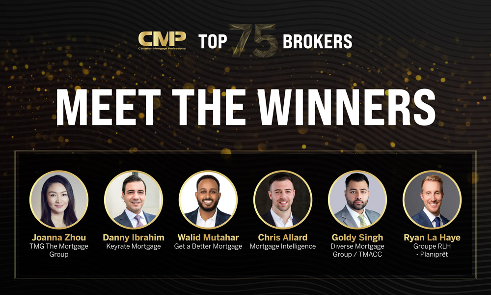 Canada's top 75 mortgage brokers revealed
