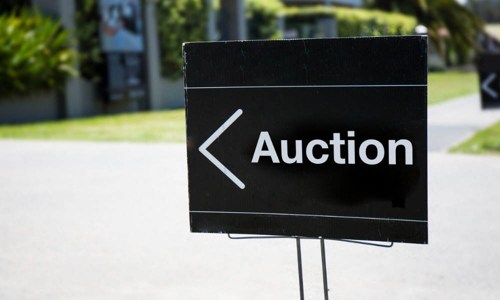 Auction clearance rates hit half-year high
