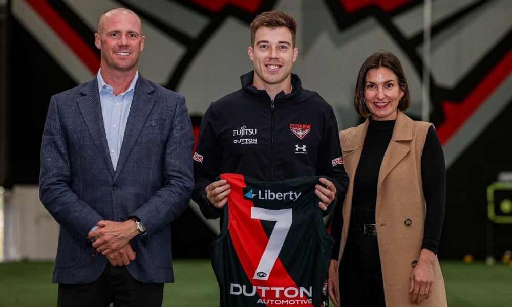 Liberty extends partnership with Essendon FC