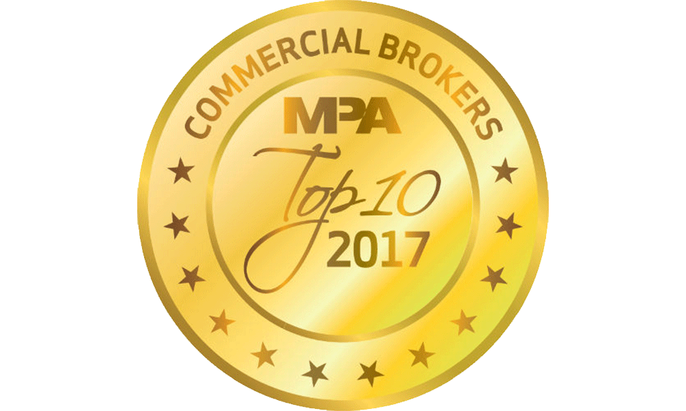 Top 10 Commercial Brokers 2017