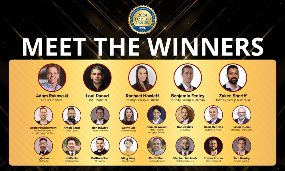 Revealed – Australia's top 100 mortgage brokers for 2024