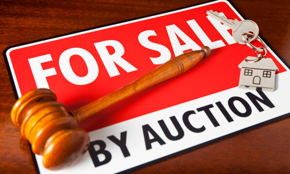 Auction activity continues rise