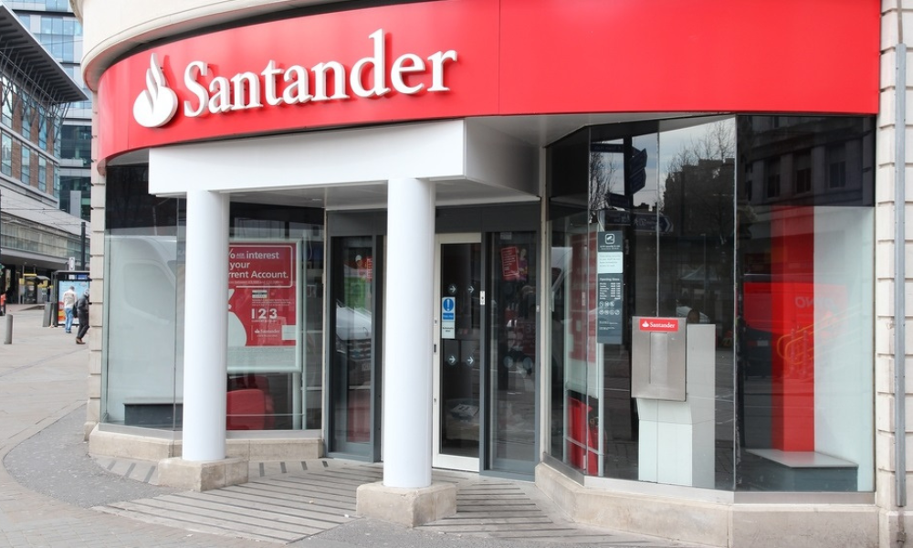 Santander withdraws new business products