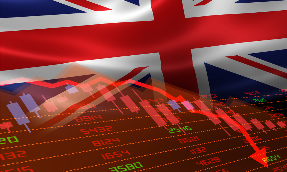 UK economy shrinks in July