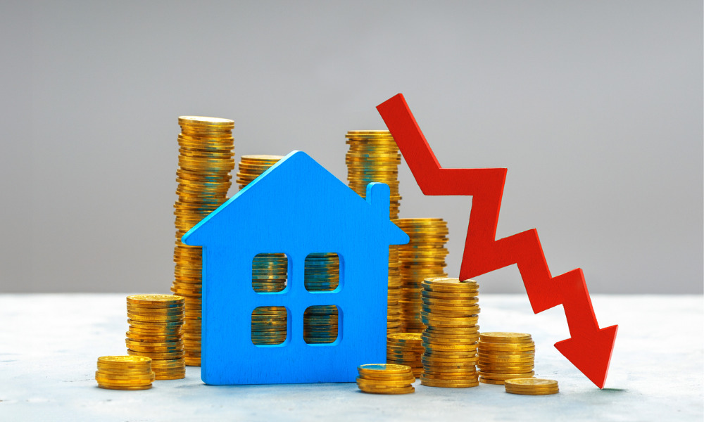 Revealed – the latest fall in UK house prices