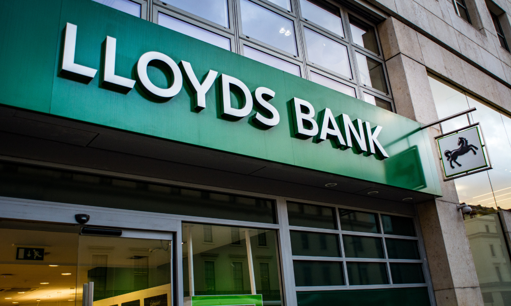 Lloyds gets positive over property