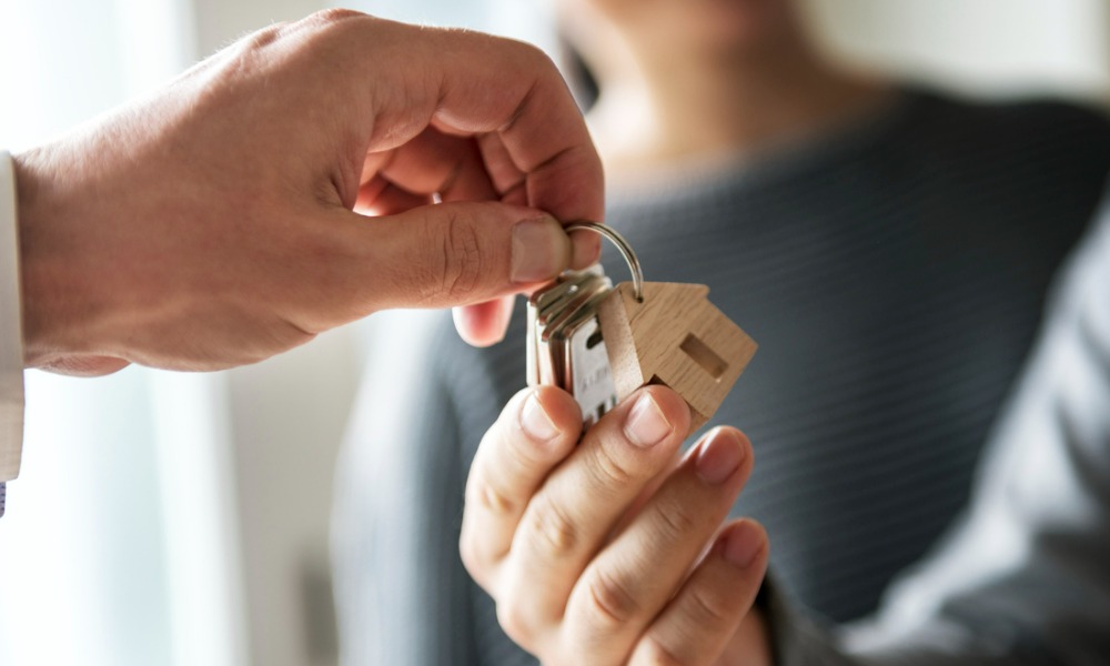 How many property purchases are mortgage-backed buyers fuelling?