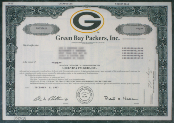 Packers' 'share sale' is anything but