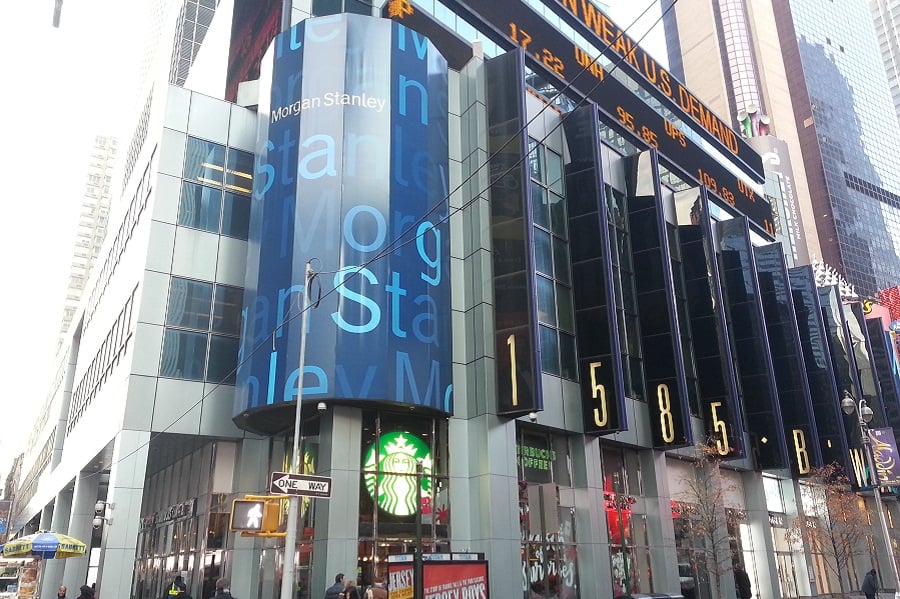 Morgan Stanley data offered on Internet for virtual currency