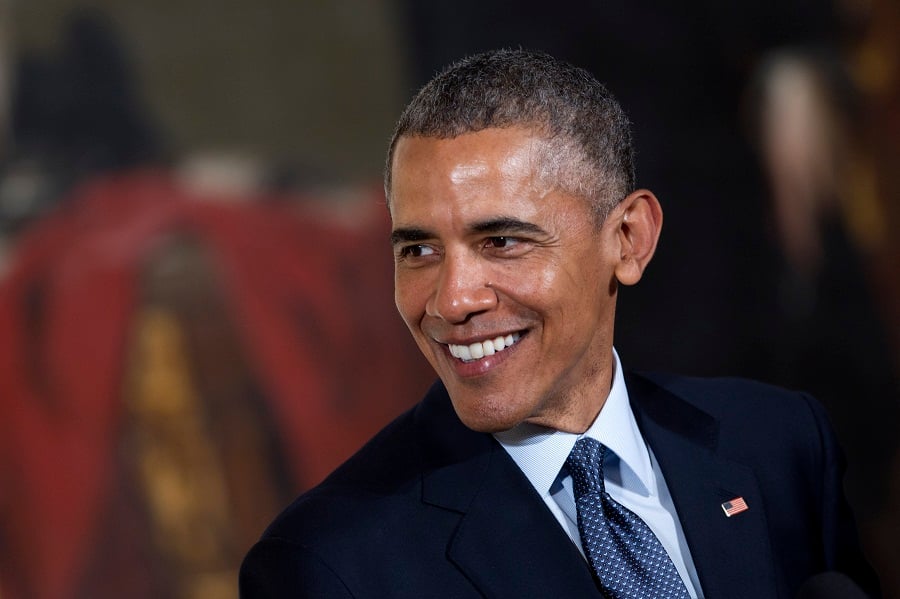 Obamas' income declined in 2014 but they overpaid their taxes and get a refund