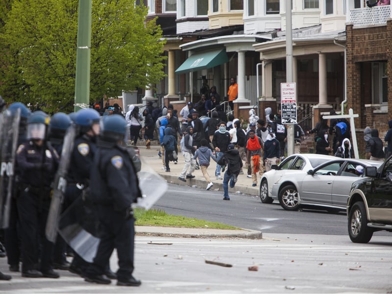 Baltimore violence pushes financial professionals to remote locations