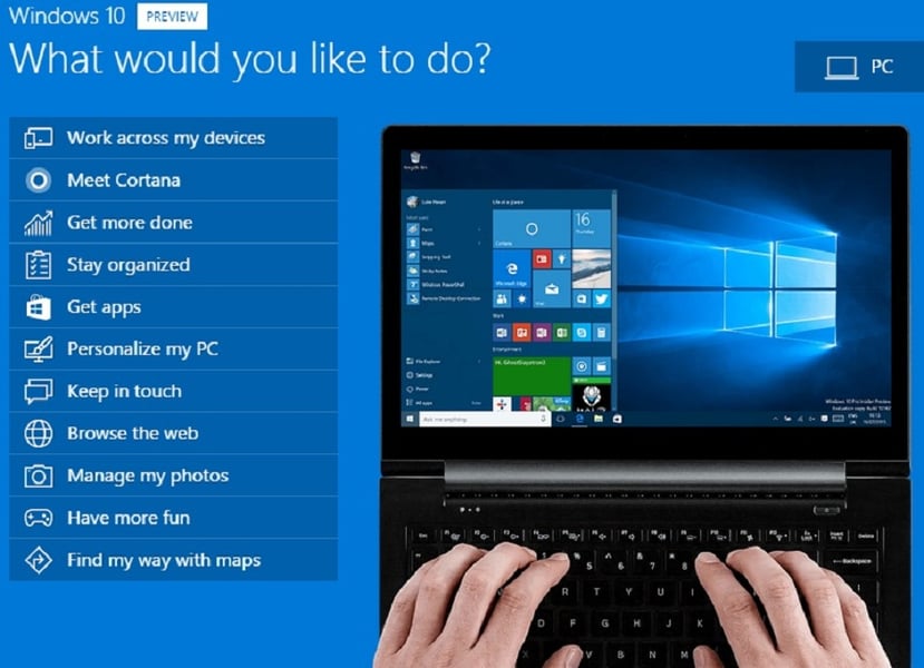Microsoft unveils Windows 10, but advisers wait to see about security, features