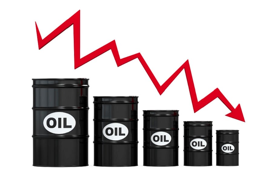 Crude falls below $30 for first time in 12 years