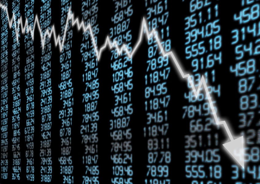 U.S. stocks drop with resources as rate speculation lifts dollar