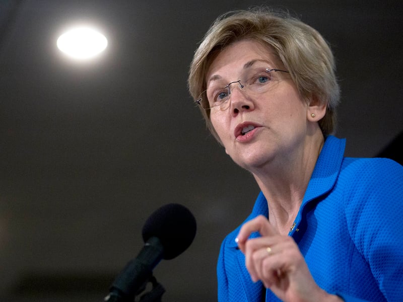 Finra failing to protect investors from bad advisers, Senator Elizabeth Warren says