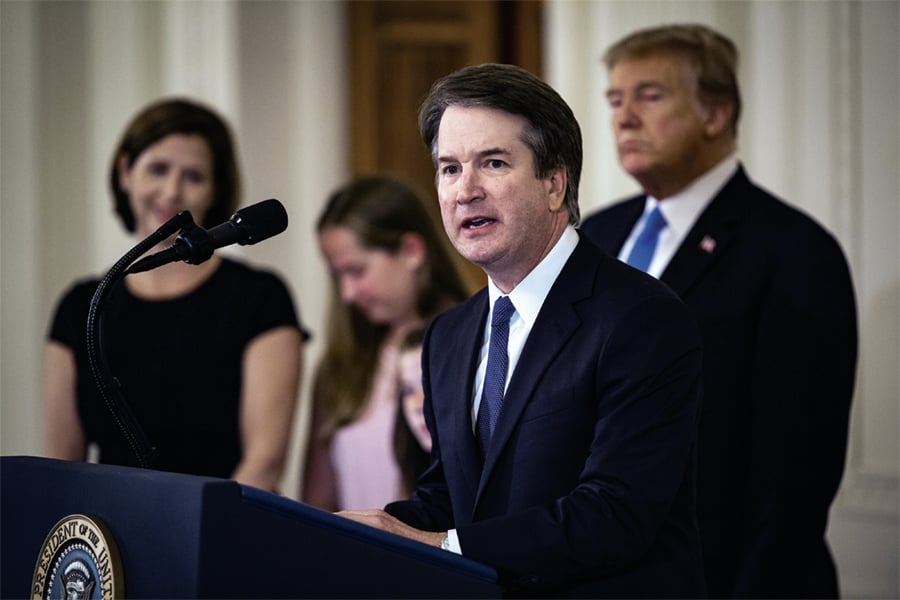 Supreme Court nominee Brett Kavanaugh voted to strike down 'Merrill Rule'