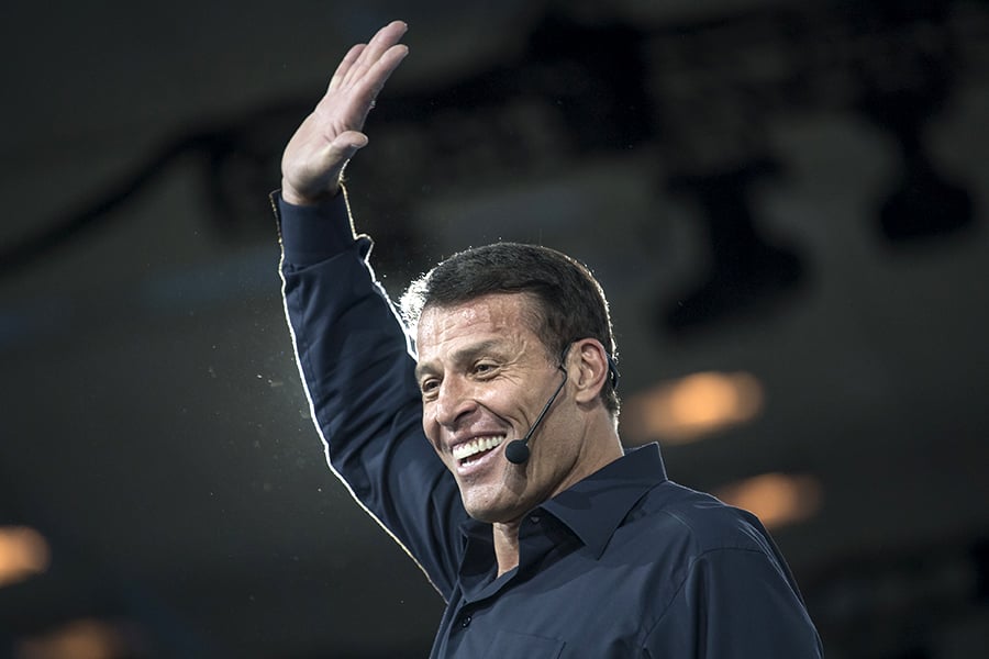 Retirement plan provider sticks with embattled celeb Tony Robbins