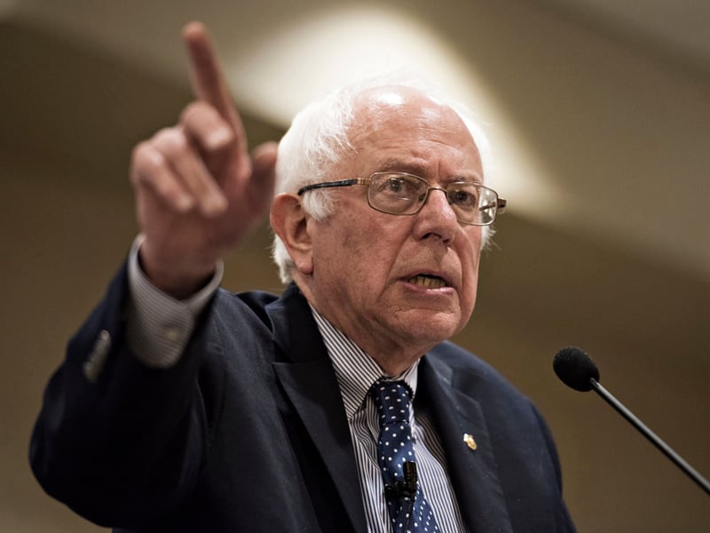 Wall Street lashes out at Bernie Sanders' plan to pay off student debt with a securities trading tax