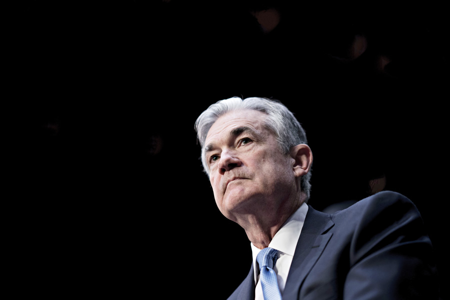 Fed's Powell says U.S. economy's glass is 'more than half full'