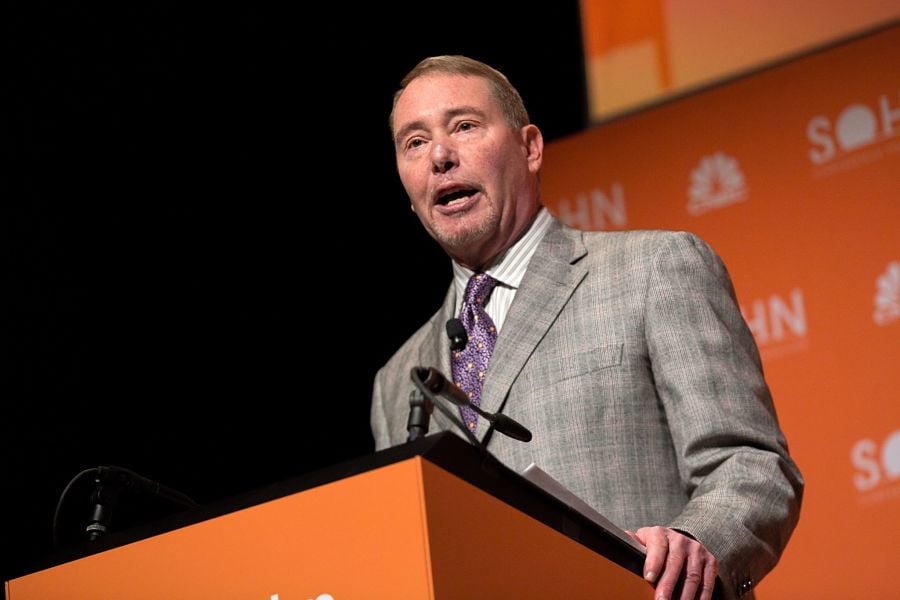 Gundlach sees stocks falling past the lows reached in March