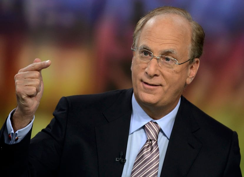 BlackRock's Fink sees mass bankruptcies, higher taxes