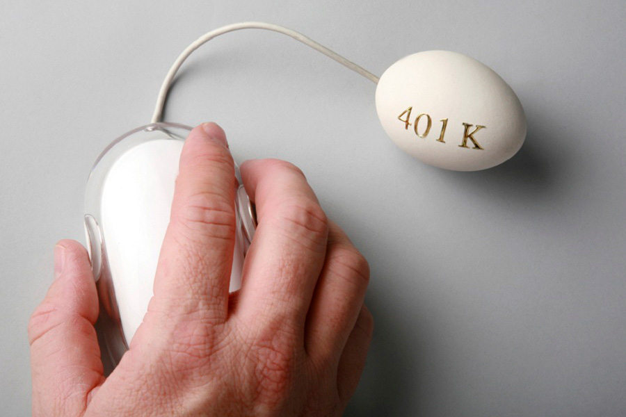 401(k) savers pull back on account trading