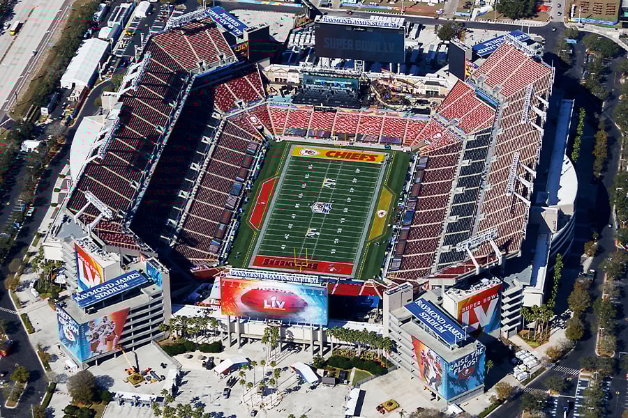 Raymond James scores a big win at the Super Bowl