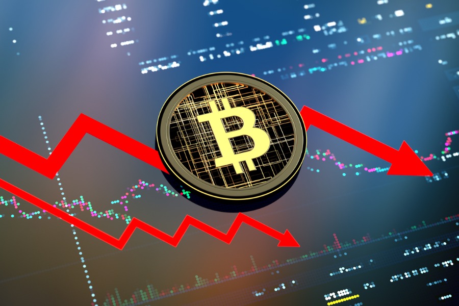 Cryptos fall following megacap tech stock drop