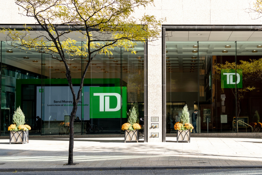 TD sets aside $2.6B for money laundering fines, sells Schwab shares