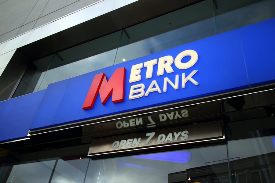 Metro Bank launches 95% LTV product