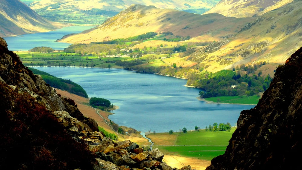 The Lake District is the most inflated national park