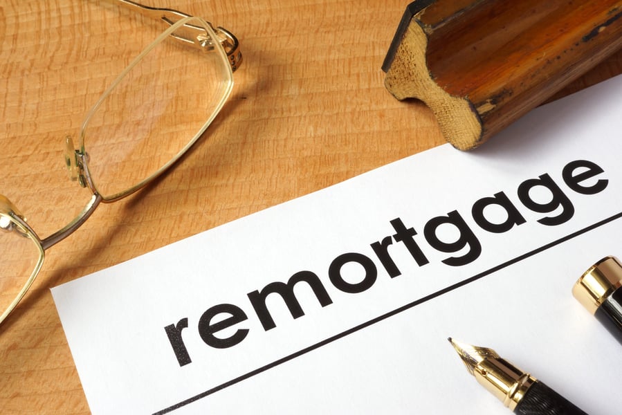 Remortgage completions fall 5% while instructions rise