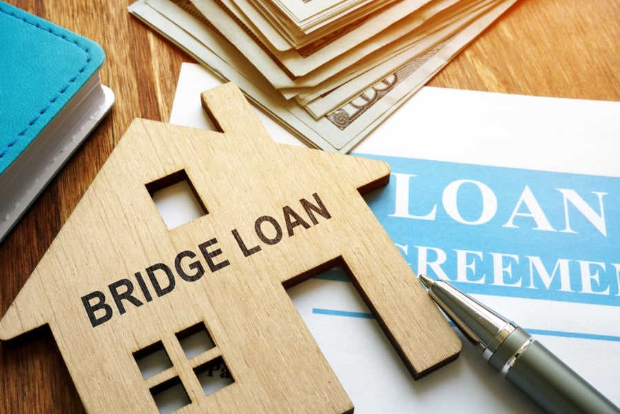 Volume of bridging lending down £278m annually