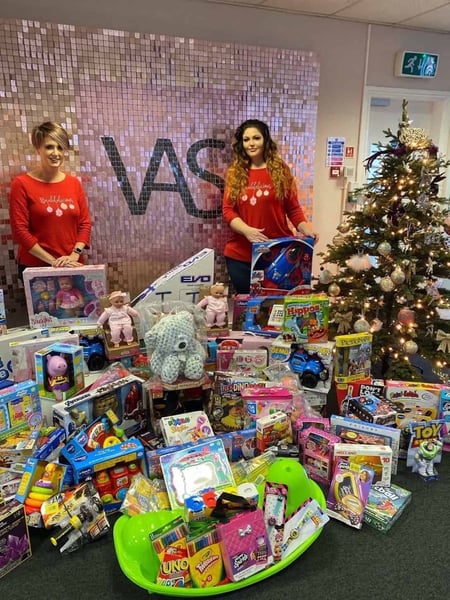 VAS Group donates £2,000 to Mission Christmas