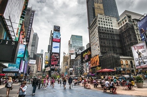 Real estate firm claims Time Square first