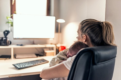 Forget the glass ceiling. The "maternal wall" is real