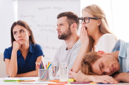 How to motivate bored office workers