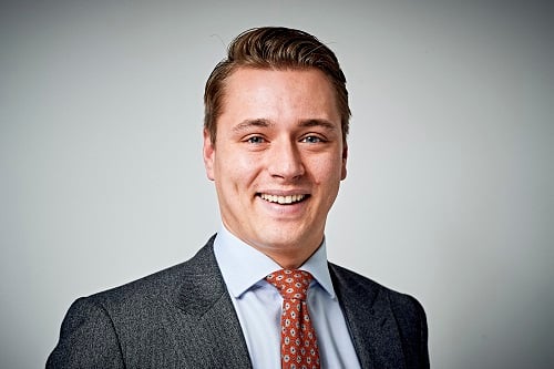 Insurance executive and the risk he is happy to have taken