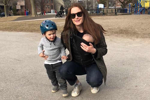 Climbing the career ladder after a baby